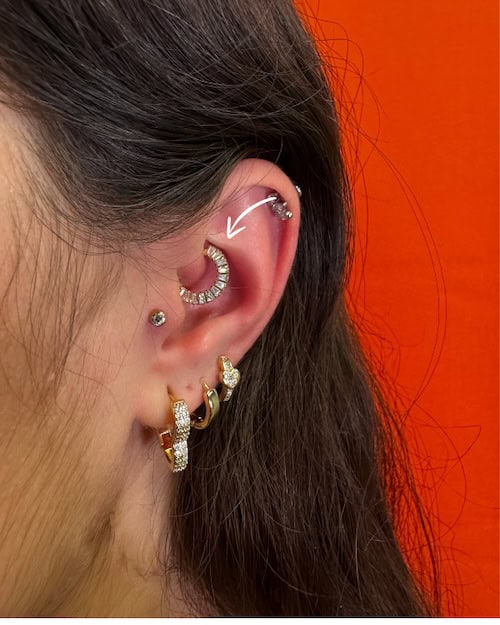 clicker baguette color oro 10mm