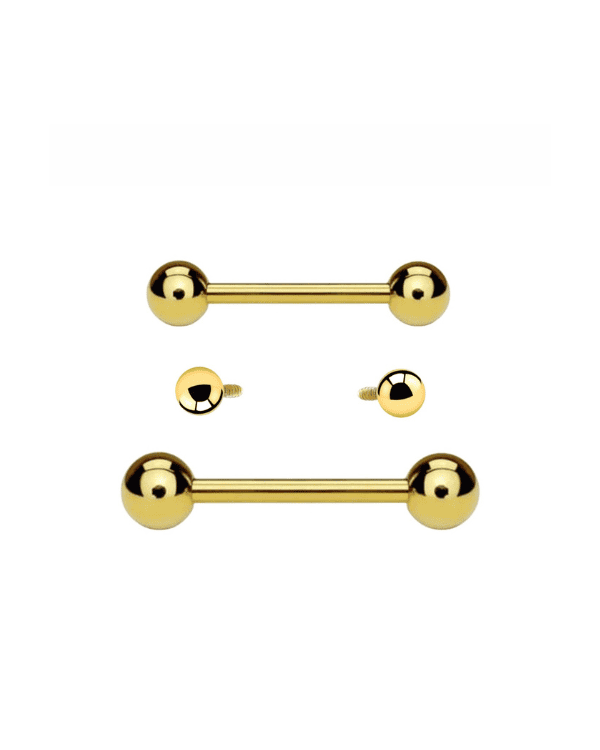 Barbell 1.2 PVD GOLD